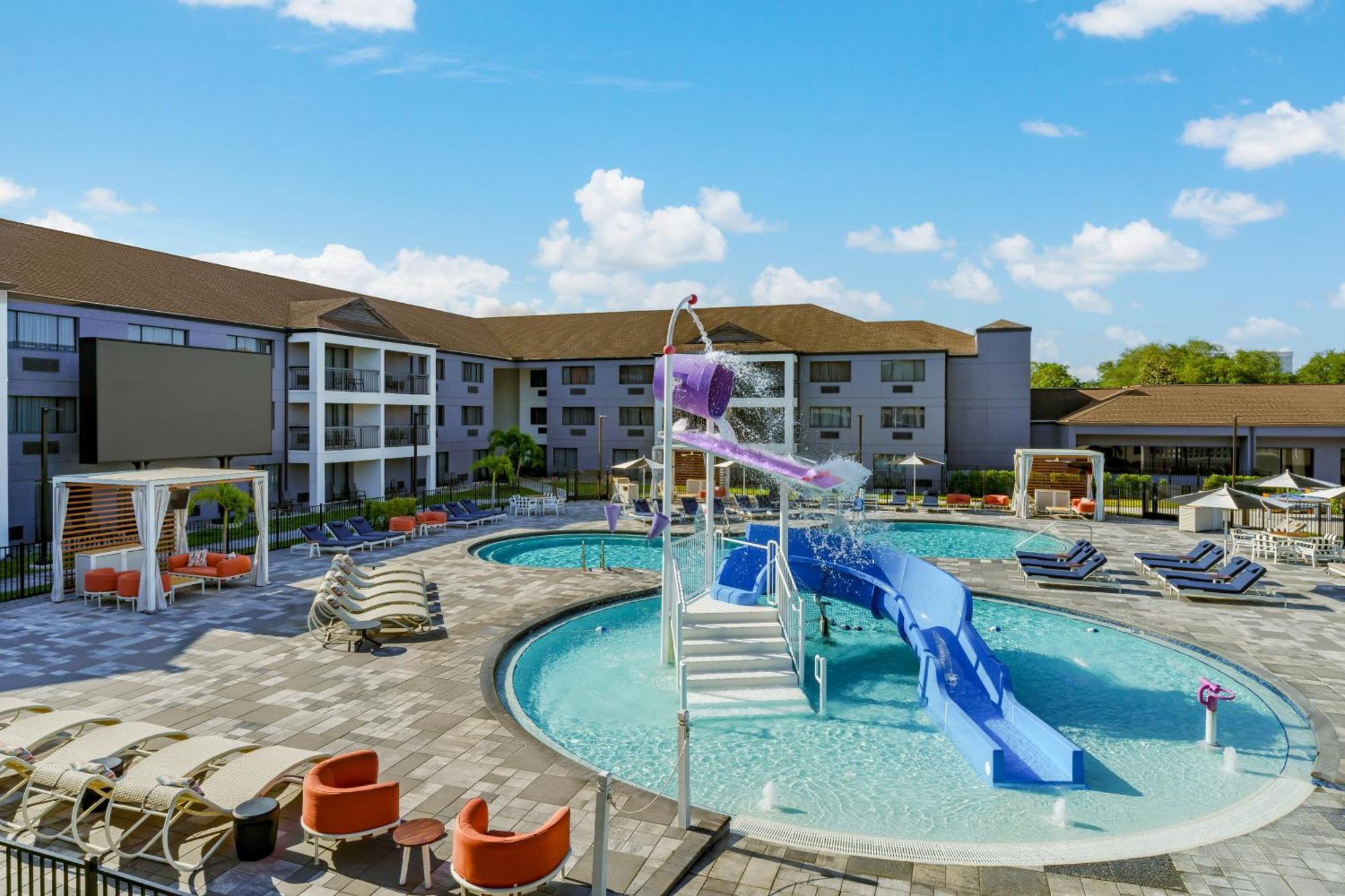 Courtyard By Marriott Orlando Lake Buena Vista At Vista Centre Eksteriør bilde
