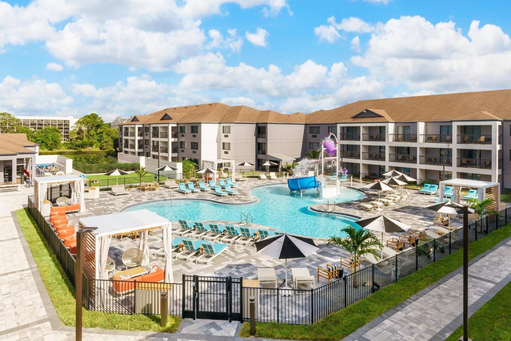 Courtyard By Marriott Orlando Lake Buena Vista At Vista Centre Eksteriør bilde